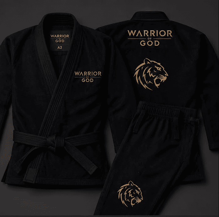Kimono BJJ Warrior of God