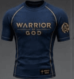 Rashguard Azul Warrior of God
