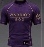 Rashguard Roxa Warrior of God